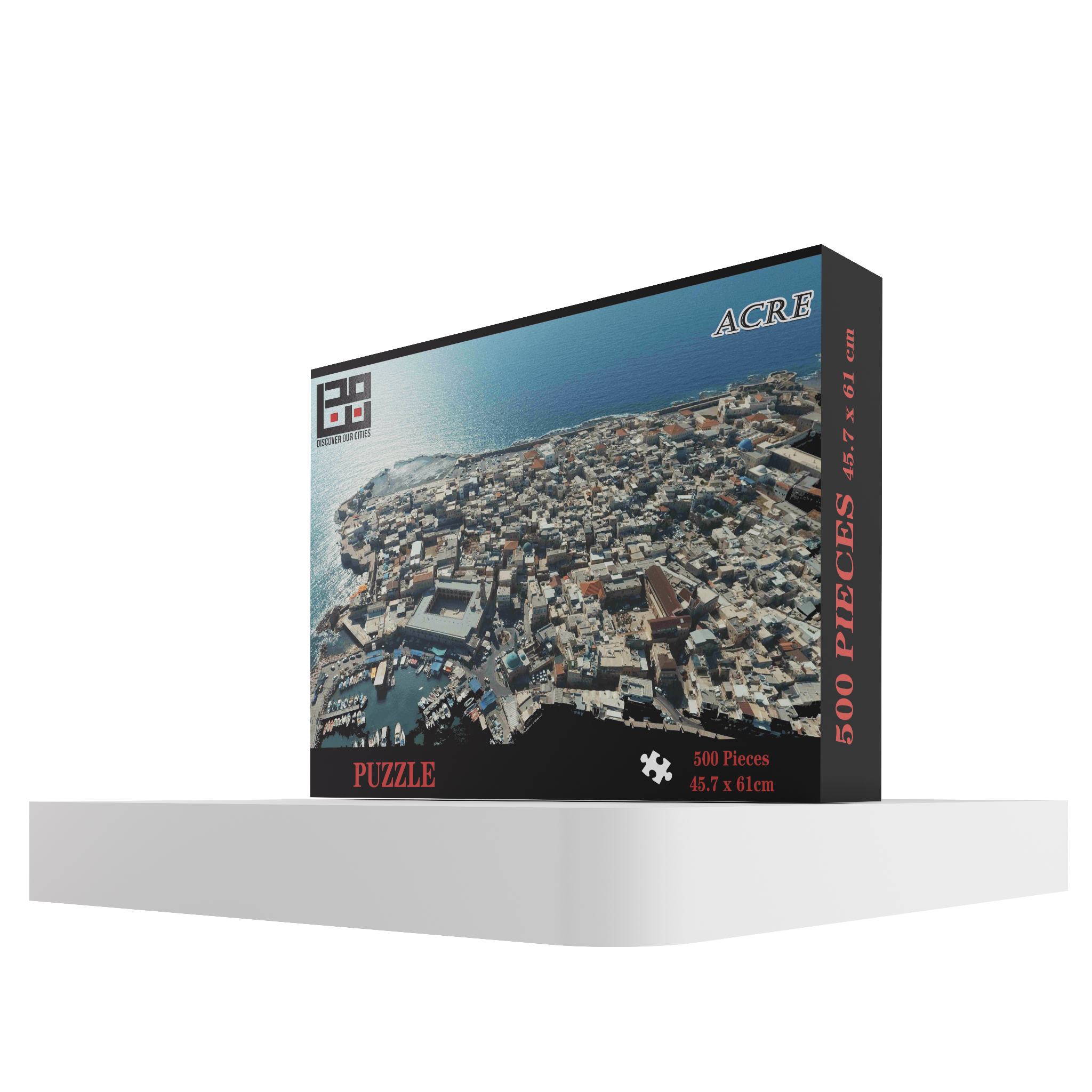 Acre Puzzle 500 Pieces – Cultural City Puzzle Gift | Mudununa