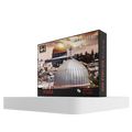 Jerusalem 500 piece puzzle box by Mudununa featuring Dome of the Rock and historic city skyline